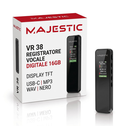 Majestic registratore - vr, 38