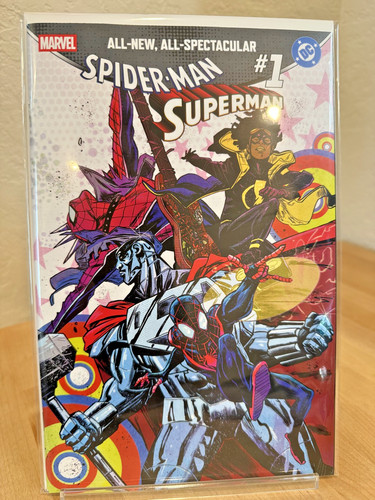 Marvel spider man superman - dc:, spider-man
