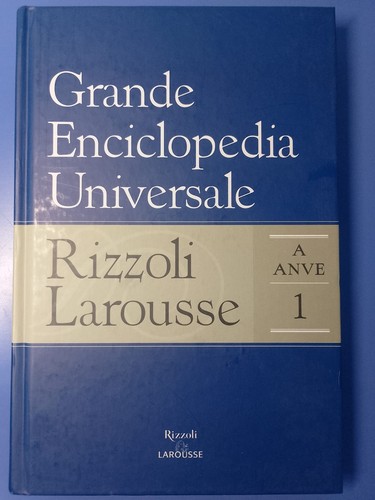 Grande enciclopedia universale - enciclopedia,