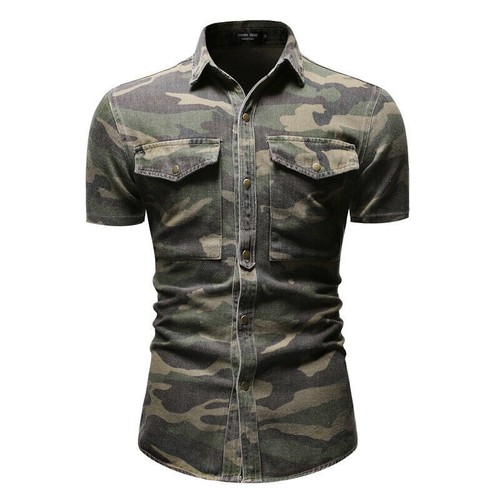 2025 camicia uomo manica corta