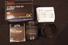 Sigma DC AF 17-70mm F/2.8-4.5