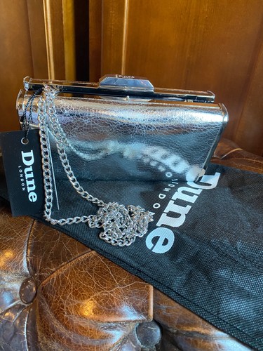 Clutch dune london - dune, argento
