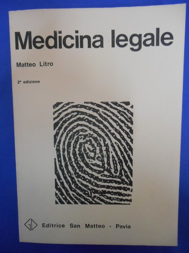 Medicina legale litro - legale, matteo