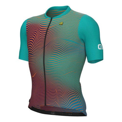 Maglia alé onda manica - pr.e,