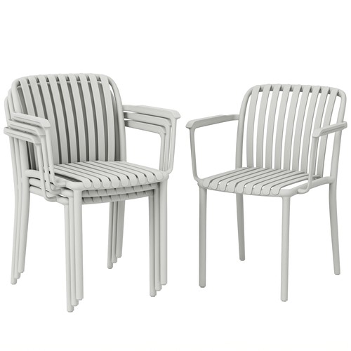 Outsunny set sedie da - 4,