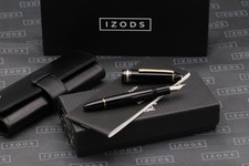 Montblanc Meisterstuck 147 Traveller Gold Coated Fountain Pen with Pouch