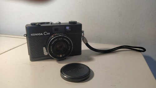 Konica c35 nera telemetro - konica,