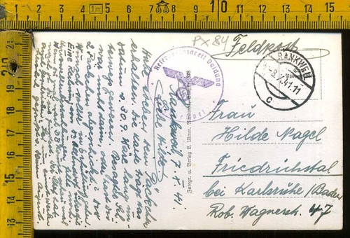 Posta militare feldpost lotto - militare,