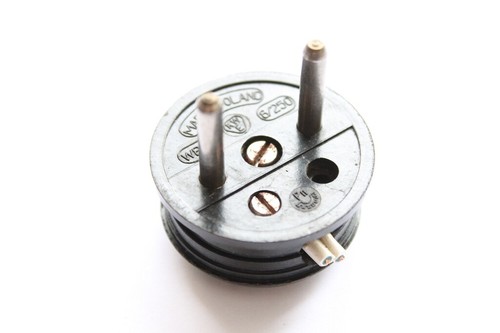 Vecchio spina alimentatore - spina,