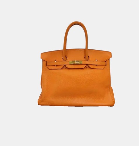 Hermès birkin orange fjord - hermès,