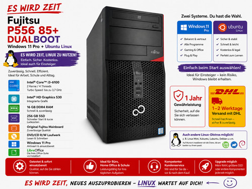 Ubuntu win pro pc dual - ubuntu,