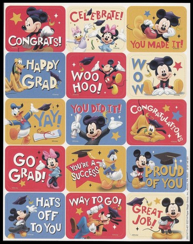 Adesivi paperino topolino - -,