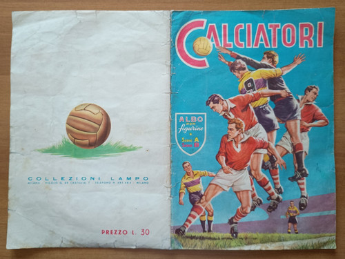 Album calciatori lampo 1958 - album, 1958-59