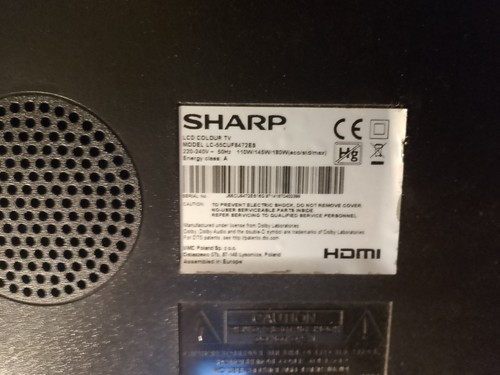 Ricambi sharp - tv,