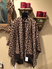 Poncho in lana 100% autentico