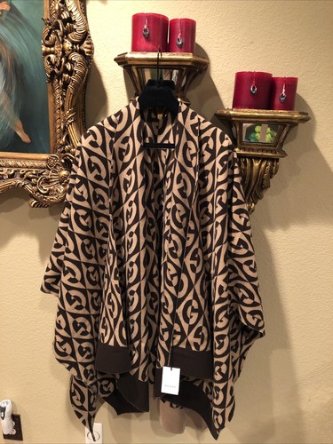 Poncho 100 autentico lana - 100%,