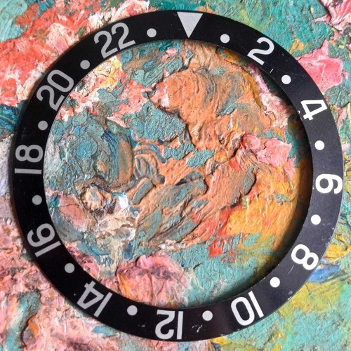 Rolex gmt 1675 black faded - rolex,