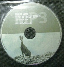 Audiolibro audio book cd MP3  IL PESO DELLA FARFALLA di Erri De Luca / USATO