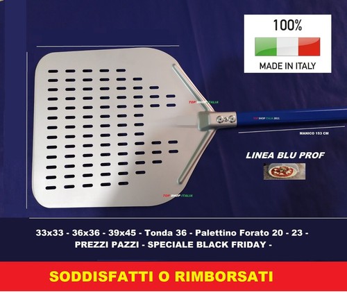 Pala pizza forata piena cm - pala,