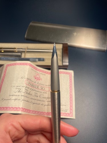 Parker acciaio rara - acciaio, e