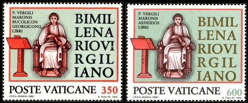 Vaticano 1981 publio - 1981, virgilio