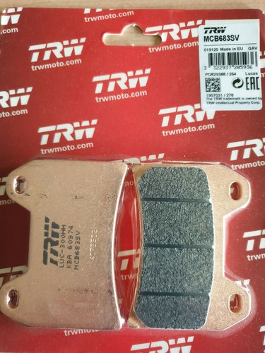 Pastiglia freno trw lucas - freno,