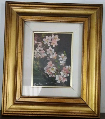 Quadro olio tela fiori - tela, "fiori