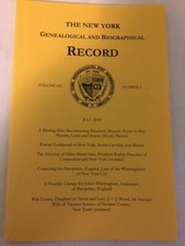 The New York Genealogical and