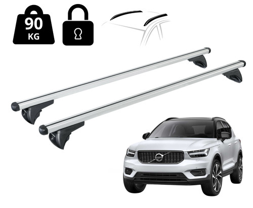 Barre portatutto per volvo - barre,