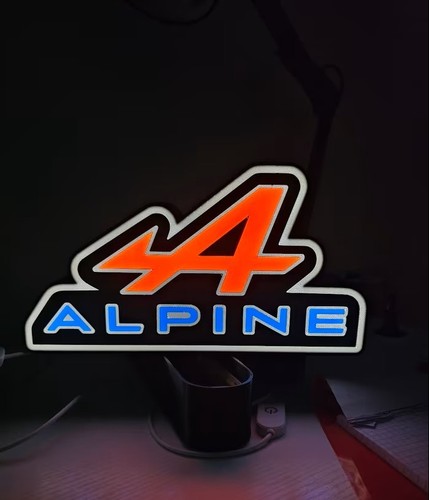 Lightbox alpine insegna - lightbox,