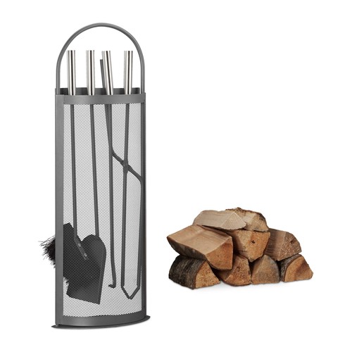 Relaxdays accessori camino 5 - camino,,