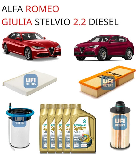 Kit tagliando filtri ufi - 4,