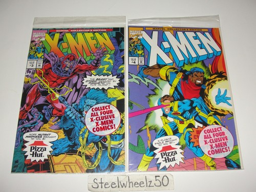 Lotto fumetti men pizza - x-men, hut
