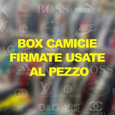 Box 3 Camicie Firmato Usato Uomo Donna Vintage Lotto Stock Affare Abbigliament