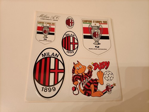 Adesivi milan collezione - adesivi,