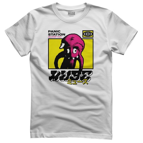 Muse shirt uomo white - muse,