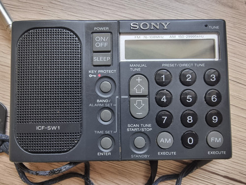 Sony icf sw1 - sony, mw