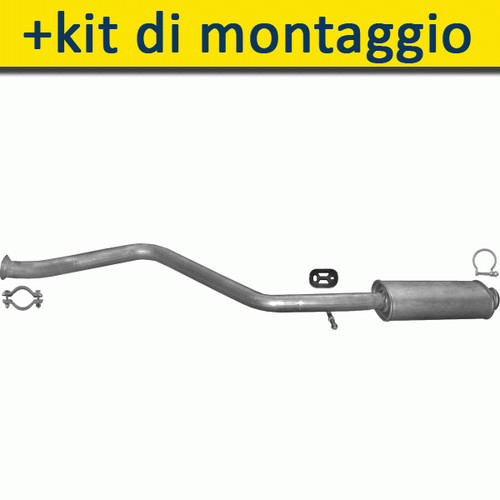 Silenziatore marmitta - silenziatore,