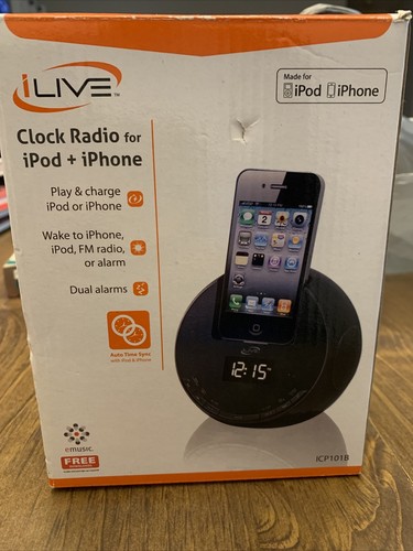 Ilive icp101p dock radio - dock,
