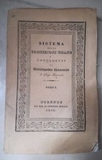  SISTEMA DELLE COGNIZIONI UMANE FONDAMENTI ENCICLOPEDIA RAZIONALE PIERACCINI I