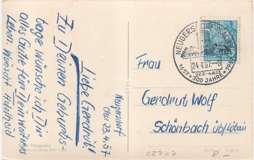 Ddr cartolina con sst - cartolina,