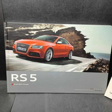 Audi RS 5 Coupé brochure originale italiano 2010 collezione auto 