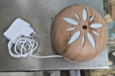 PROFUMATORE AMBIENTE DIFFUSORE ESSENZE UMIDIFICATORE LED RGB legno ckeyin