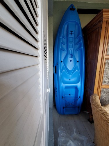 Sit top kayak blue - 8,