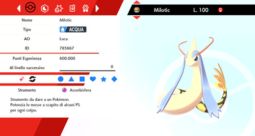Milotic ultra shiny battle - ultra,