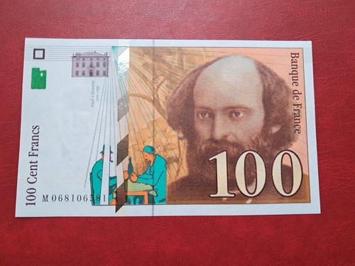 Banconota francese 100 - banconota,