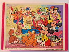 PUZZLE  DISNEY  - VINTAGE ANNI '60 - WADDINGTONS  -  SCATOLA OTTIMA - COMPLETO 2