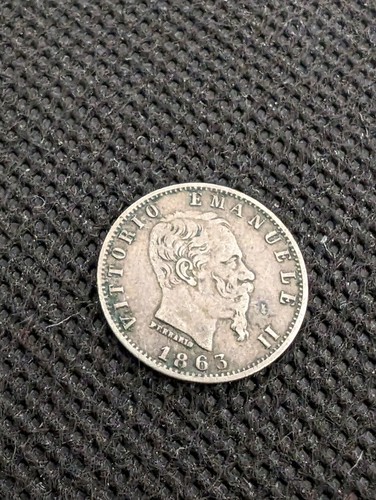 1863 italia centesimi - m, 50