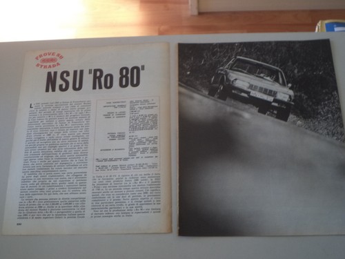 Prova quattroruote 1968 nsu - prova,