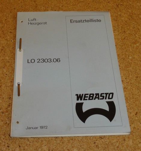 Listello ricambio webasto - ricambio,